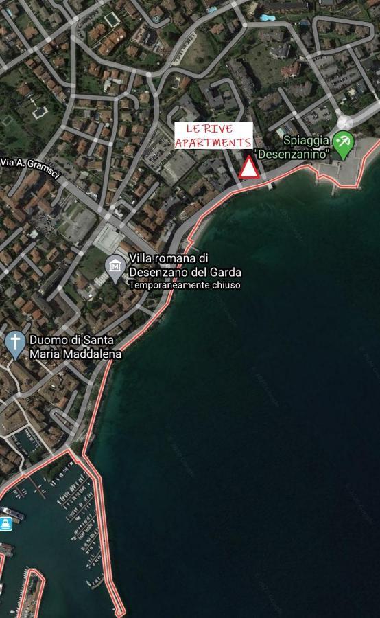 Апартаменти Le Rive Дезенцано-дель-Гарда Екстер'єр фото